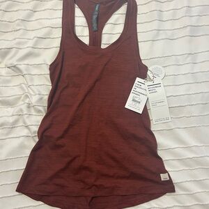 Vuori Burgundy Tank Top